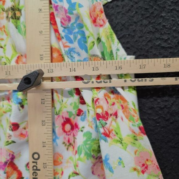 Vanilla Star Womens Top Multi-Color Size Large 100% Rayon Pullover Stretch - Picture 4 of 12